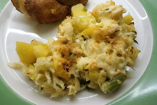 Light Savoy Cabbage Casserole
