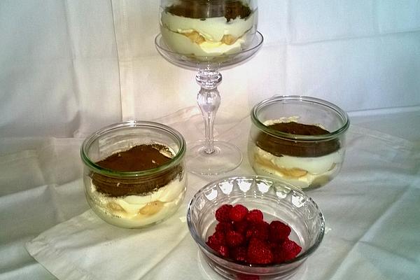 Lisbeth`s Eggnog Raspberry Tiramisu