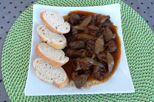 Liver – Onion Goulash