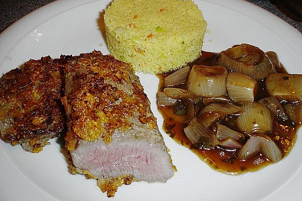 Loin Of Lamb in Cornflake Coat