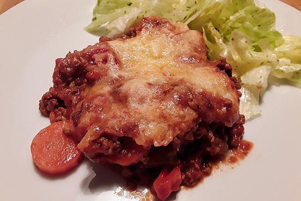 Low-carb Minced Meat Casserole