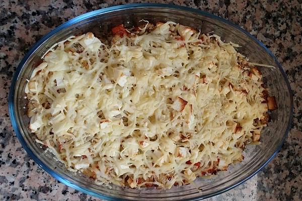 Low-carb Minced Tzatziki Casserole
