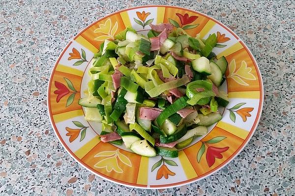 Low Carb Zucchini Leek Vegetables