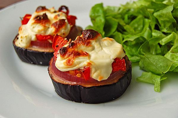 Low-fat Gratinated Eggplant