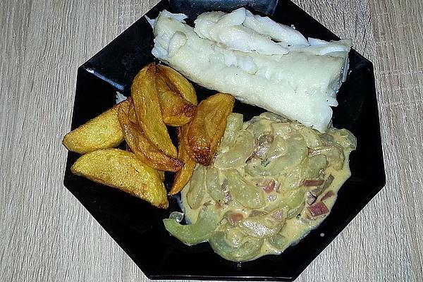 Low-fat Stewed Cucumbers