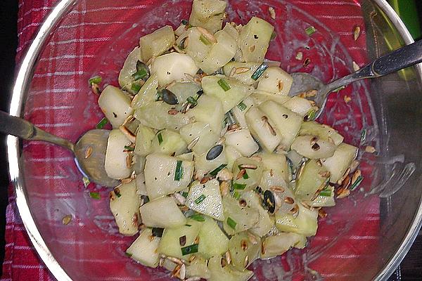 Lukewarm Patisson Salad