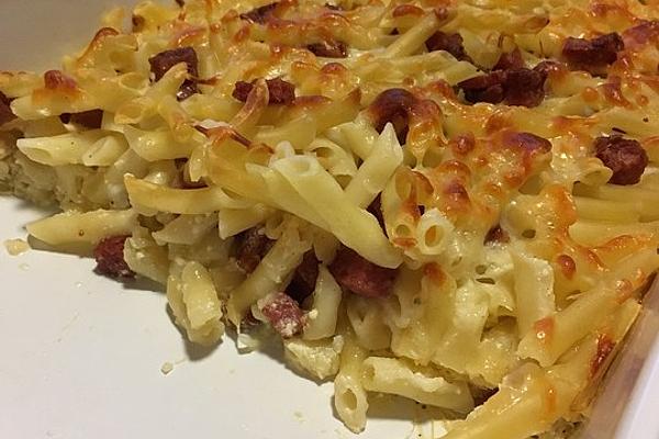 Macaroni Casserole with Ham