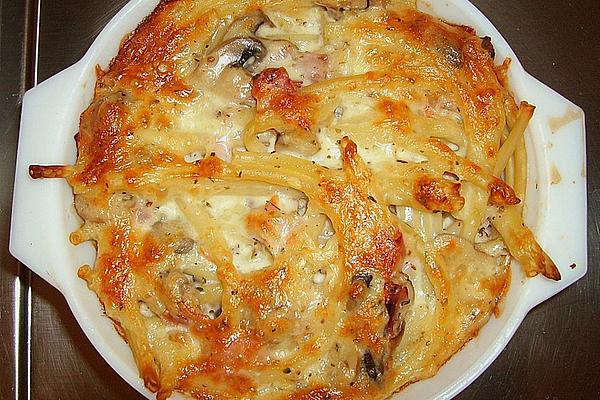 Macaroni Casserole with Smoked Pork