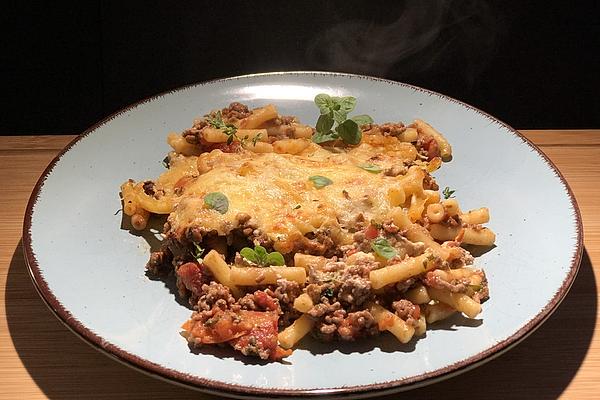 Macaroni Mince Casserole