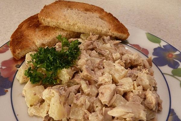 Mackerel – Pineapple – Salad