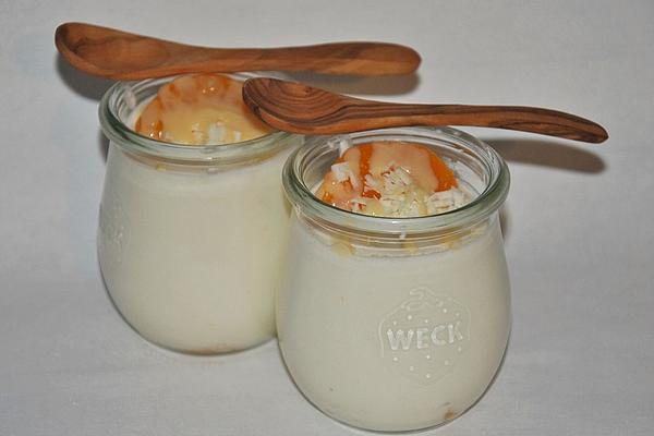 Mandarin Dessert in Glass