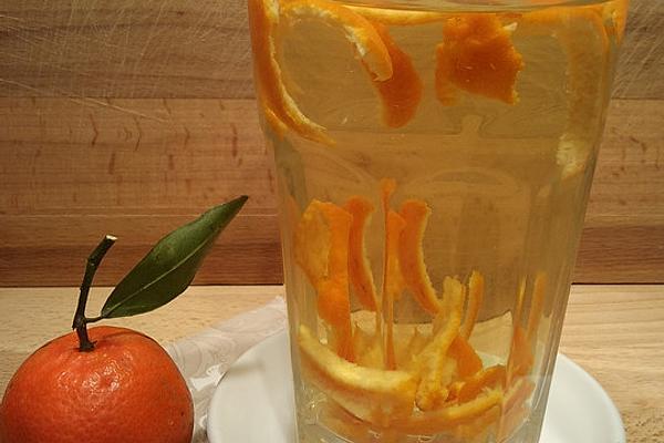 Mandarin Tea Made from Mandarin Peel