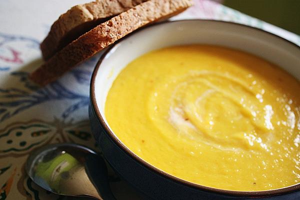 Mango and Coconut Cream Soup