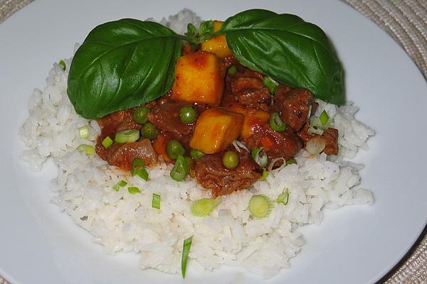 Mango Beef Goulash