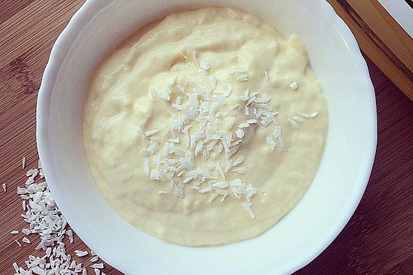 Mango Curd with Coconut