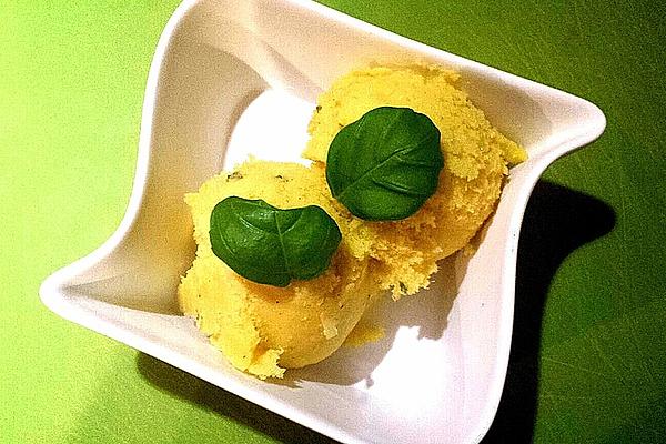 Mango, Orange and Yogurt Ice Cream