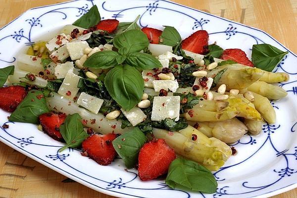 Marinated Asparagus with Basil Vinaigrette