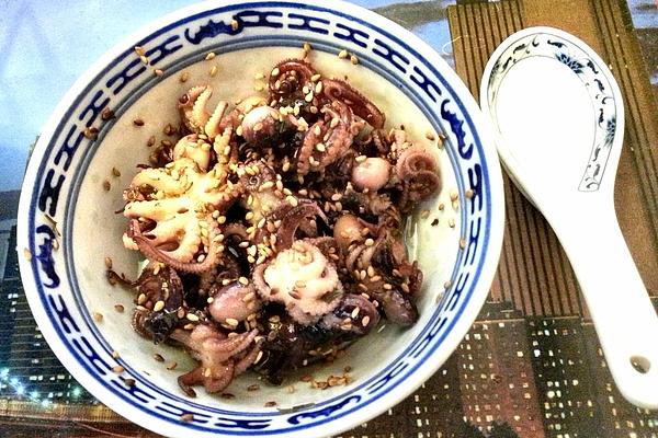 Marinated Baby Octopuses