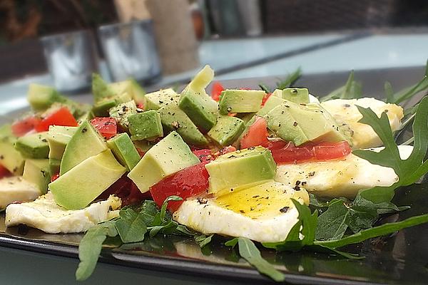 Marinated Mozzarella with Tomatoes