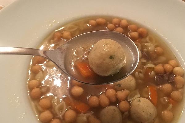 Marrow Dumplings in Bouillon