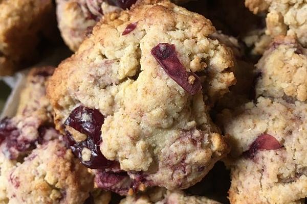 Marzipan Cherry Cookies