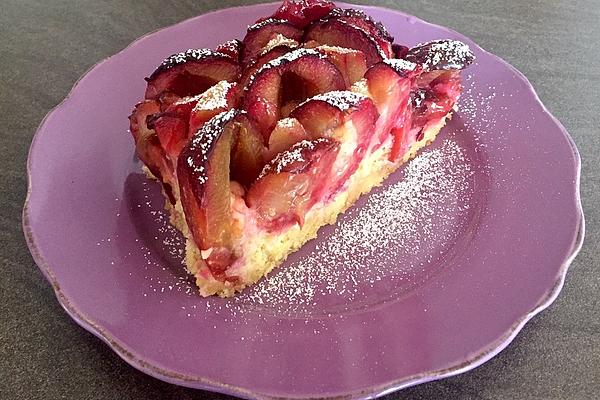 Marzipan Plum Cake