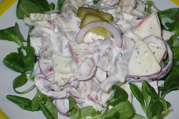 Matjessalat with Apples