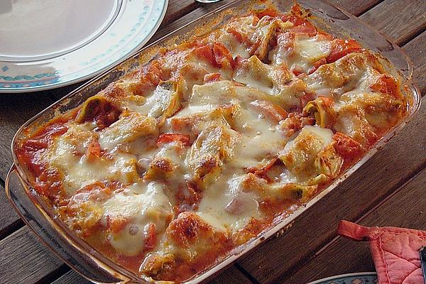 Maultaschen Casserole, Italian Style