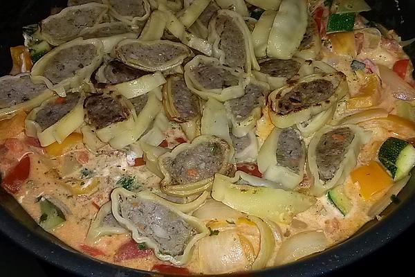 Maultaschen Ratatouille