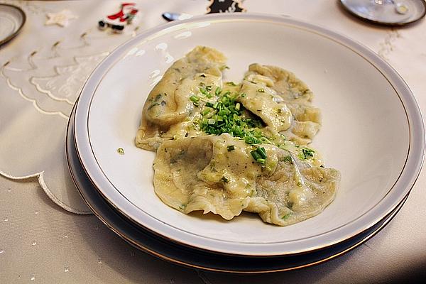 Maultaschen with Porcini Mushroom Filling