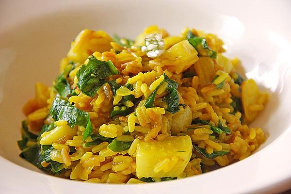 May Turnip Wild Garlic Risotto with Saffron