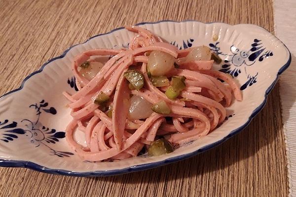 Meat Salad Without Mayonnaise