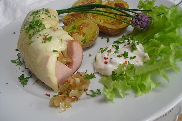 Meat Sausage with Onions