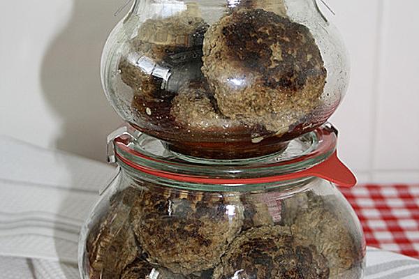 Meatballs in Glass