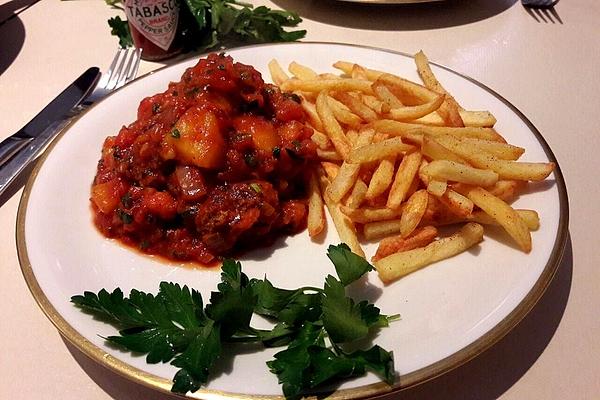 Meatballs with Banana and Tabasco