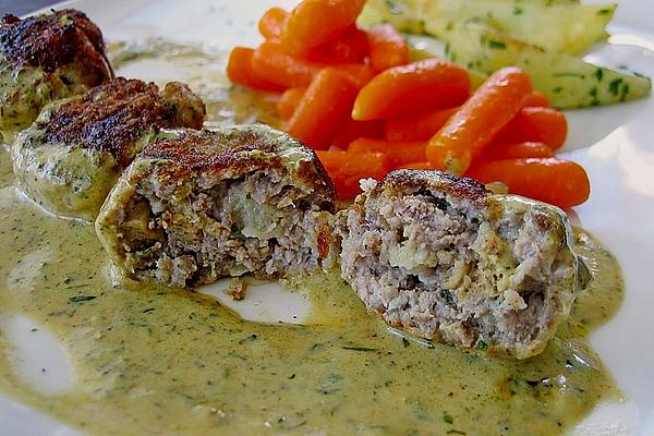 Meatballs with Tarragon Mustard Cream
