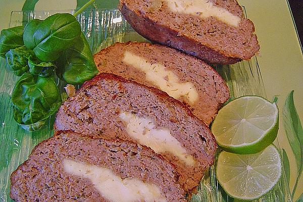 Meatloaf Filled with Sheep Cheese