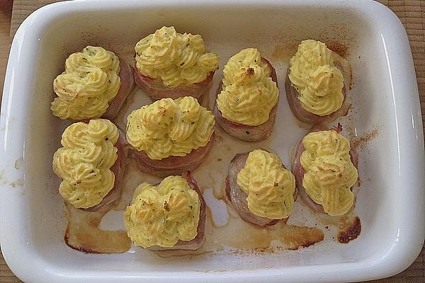 Medallions with Potato Top
