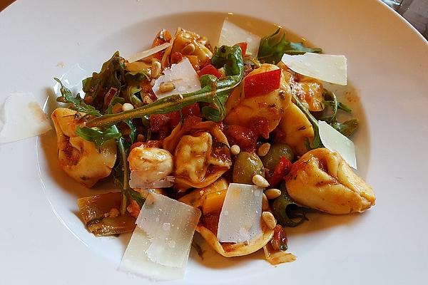 Mediterranean Antipasti Pasta or Tortellini Salad