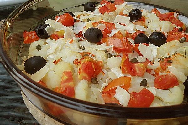 Mediterranean Cauliflower Casserole