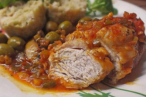 Mediterranean Chicken from Oven