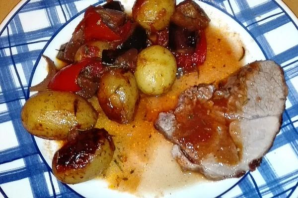 Mediterranean Roast Lamb