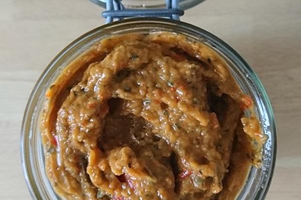 Mediterranean Vegetable and Mustard Spread
