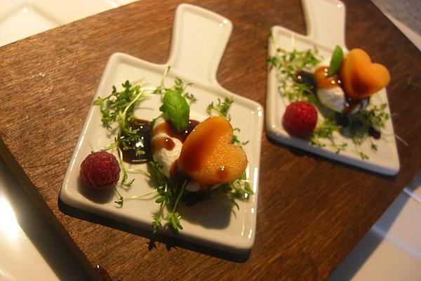 Melon Salad with Goat Cheese