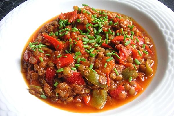 Mexican Chilli Lentils