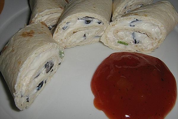 Mexican Cream Cheese Rollups