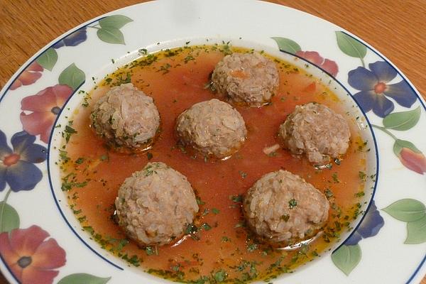 Mexican Meatball Soup