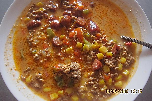 Midnight Soup or Cabanossi Soup