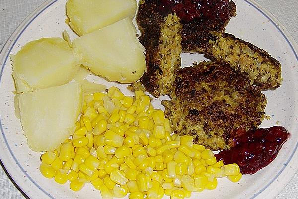 Millet-sauerkraut-red Lentil Patties