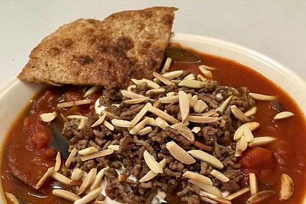 Minced Meat and Eggplant Stew